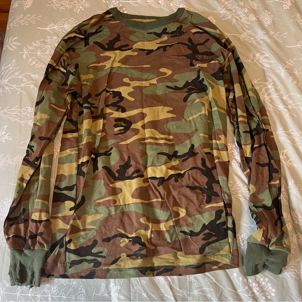 Rothco Woodland Camouflage Long Sleeve Tee
